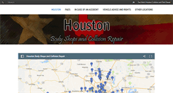 Desktop Screenshot of houstonbodyshops.net